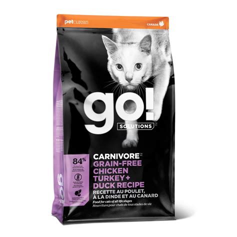 Go! Carnivore Receta De Pollo. Pavo Y Pato Para Gatos 3.7Kg– Tierragro