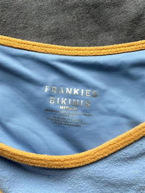 Frankies Bikini In Perfect Condition M Bottoms L Top Depop