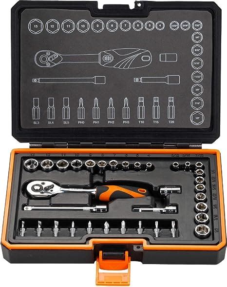 Amazon Kendo Pieces Dr Ratchet Socket Wrench Set Crv