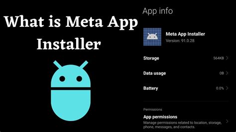 What Is Meta App Installer App On Android Phones Is Meta Meta App