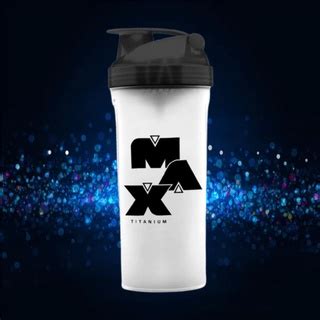 Coqueteleira Garrafa De Academia Shaker Ml Max Titanium