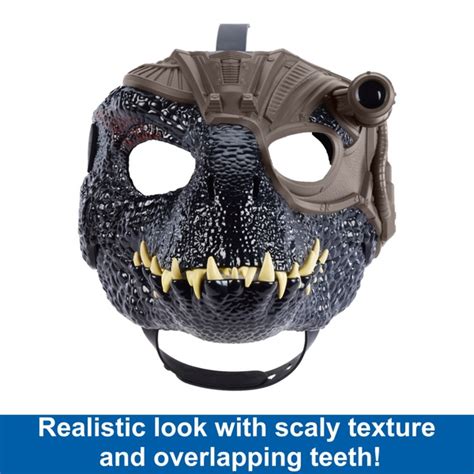 Jurassic World Track N Roar Dinosaurier Maske Indoraptor Mit Licht Und