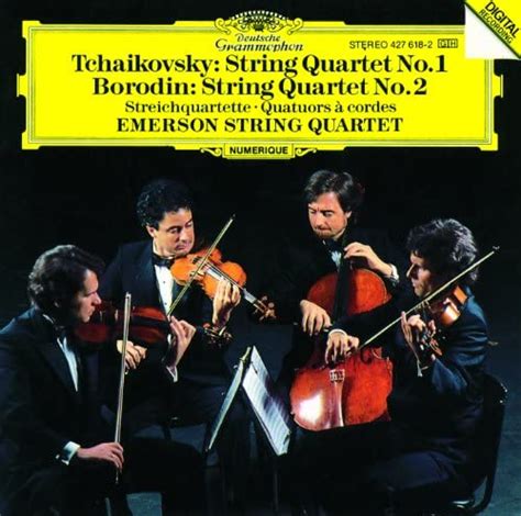 Tchaikovsky String Quartet No Borodin String Quartet No Von