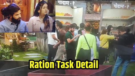 Bigg Boss 17 Livefeed Ration Task मे Dil Aur Dum वालो के लिए बड़ी