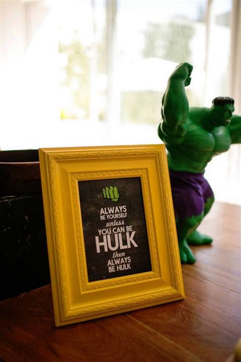 Kara's Party Ideas Incredible Hulk Themed Birthday Party | Kara's Party ...