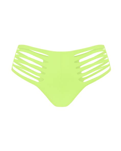 Dakotta Bikini Bottom In Green By Agent Provocateur All Swimwear