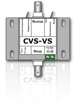 Новые Технологии :: CVS | Продукция. CVS-VS - анализатор видеосигнала