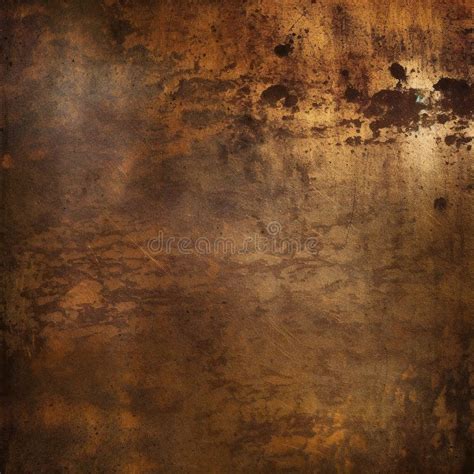 Metal Old Copper Bronze Rusty Texture Abstract Textures Stock