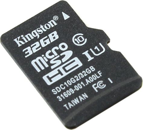 Kingston UHS-I G2 Class10 (SDC10G2/32GB). Купить карта памяти Kingston ...