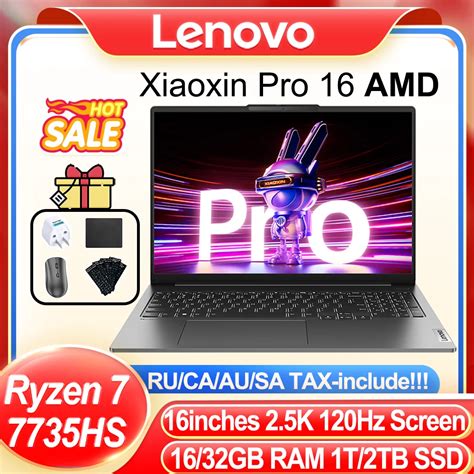 Lenovo-Xiaoxin-Pro-16-2023-Slim-Laptop-AMD-R7-7735HS-Radeon-680M-16GB ...