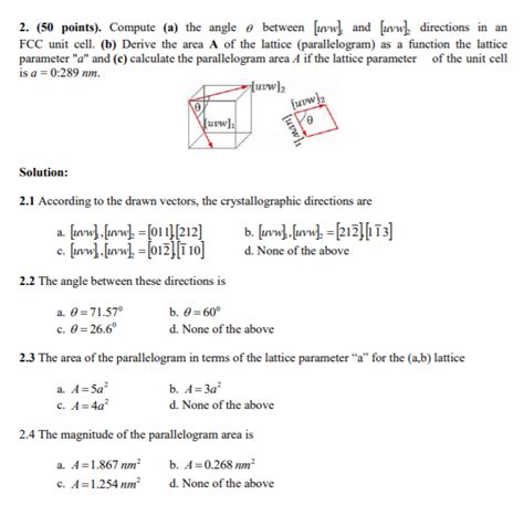 Solved Points Compute A The Angle Between Chegg