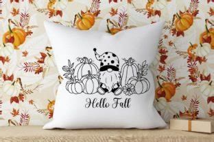 Fall Gnome Svg Fall Svg Gnome Pumpkin Graphic By Tadashop Design