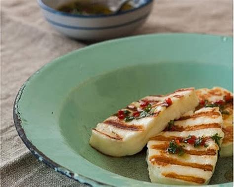 Grilled Halloumi Recipe