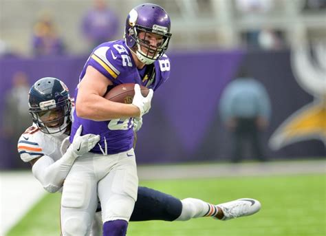 Kyle Rudolph Has Fan In Vikings Great Steve Jordan