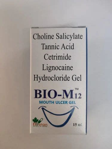 15ml Choline Salicylate Tannic Acid Cetrimide Lignocaine Hydrocloride