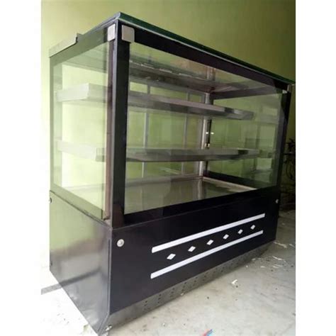 Metal Rectangular Restaurant Display Counter, Warranty: 1 Year at Rs ...