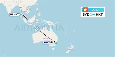 Jq Flight Status Jetstar Airways Sydney To Phuket Jst