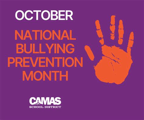 National Bullying Prevention Month - Camas School DistrictCamas School ...