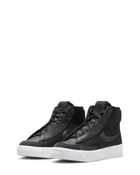 Nike Blazer Victory Mid Sneaker In Black Lyst