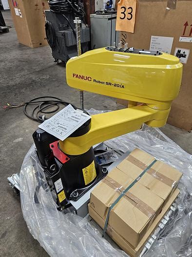 Used Fanuc Sr 20ia Industrial Scara Robot With R 30ib Plus Controller