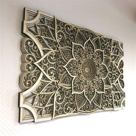 Wooden Mandala Sacred Geometry Wall Art Artofit