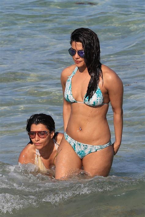 PRIYANKA CHOPRA In Bikini On The Beach In Miami 05 15 2017 HawtCelebs