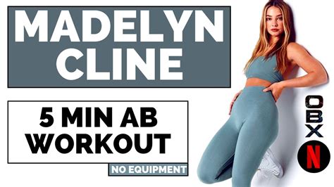 Min Madelyn Cline Obx Ab Workout No Equipment Martina Levi