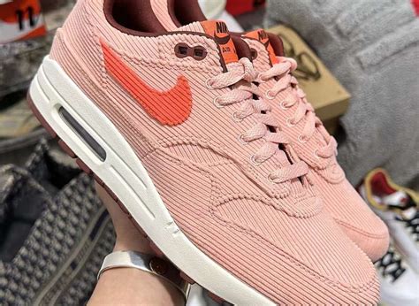 Nike Air Max Corduroy Coral Stardust Details JustFreshKicks