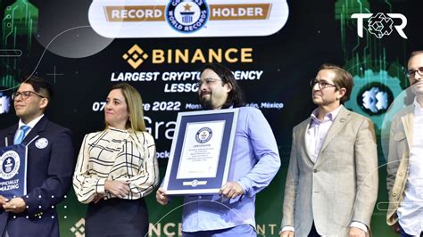 Binance Y Talent Network Rompen El T Tulo De Guinness World Records De