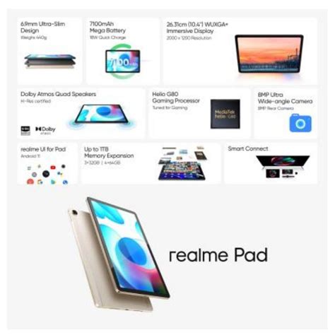 Buy Realme Pad Tablet Rmp2103 At Discount Price From Tecq Mobile Shop