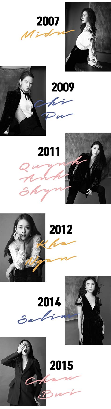 10 năm và 6 hot girl hàng đầu Từ cơn sốt MXH trở thành những cô gái quyền lực của giới trẻ Việt