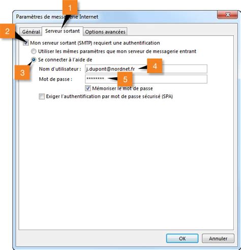 Assistance Nordnet Outlook Ajouter Votre Compte De Messagerie