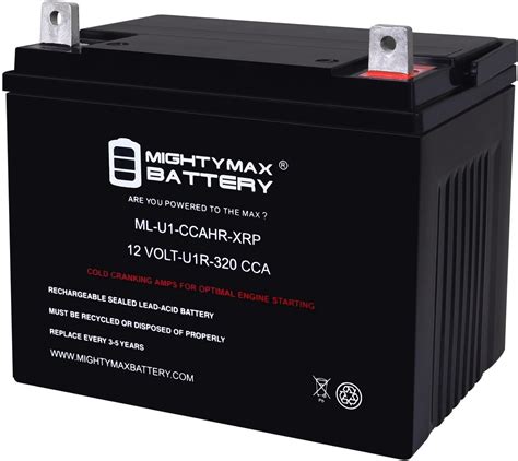 Amazon Mighty Max Battery Ml U Ccahr Xrp V Cca Replacement