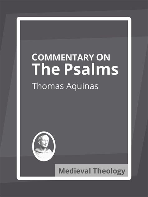 Commentary on the Psalms - Kindle edition by Aquinas, Thomas. Religion ...