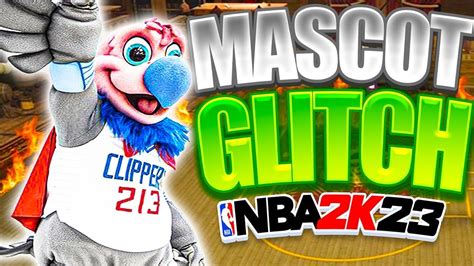 NEW NBA 2K23 FREE MASCOT GLITCH TUTORIAL HOW TO GET A MASCOT FOR