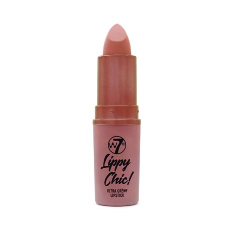 W7 Lippy Chic Ultra Creme Lipstick Lippenstift BeautyPALAST Shout Out Deep Nude