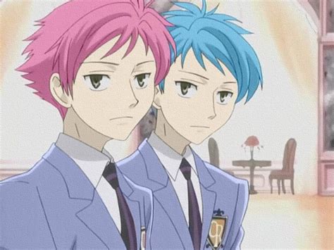 Anime Ouran High School Host Club Hikaru Et Kaoru Hitachiin Jumeaux