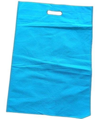 Blue Plain Non Woven D Cut Bag At Rs 8 Piece Joharapuram Kurnool