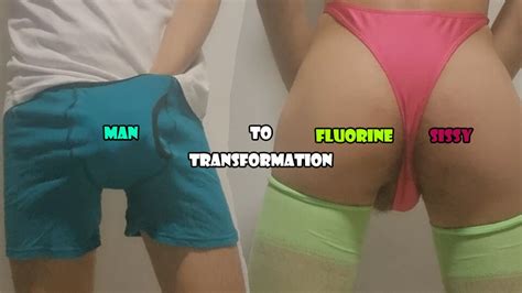 Man To Fluorine Sissy Transformation Shemale Trap Porn By FapHouse XHamster