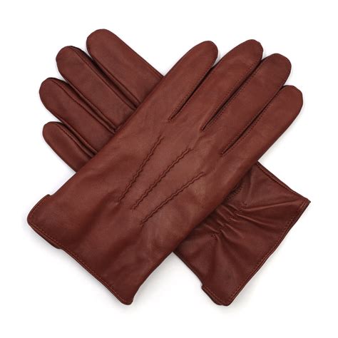 Mens Leather Gloves Harssidanzar