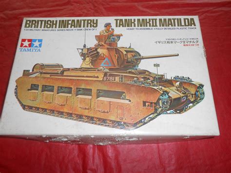 Tamiya 135 Scale British Infantry Tank Mkii Matilda Model Kit Mm124