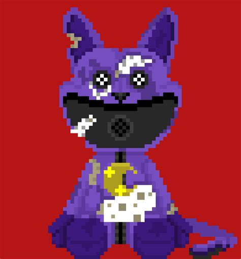 Cat Nap Plush Pixel Art