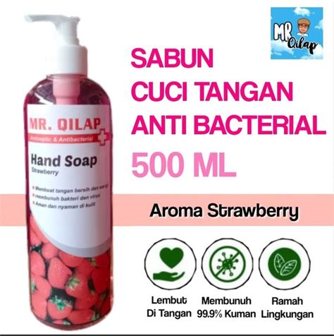 Jual Hand Soap Sabun Cuci Tangan Premium 500 Ml MR QILAP Di Lapak MR