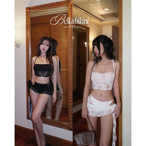 ICEBLINK l Bella bikini set เซตบกนซทรลกไม ชน Shopee Thailand