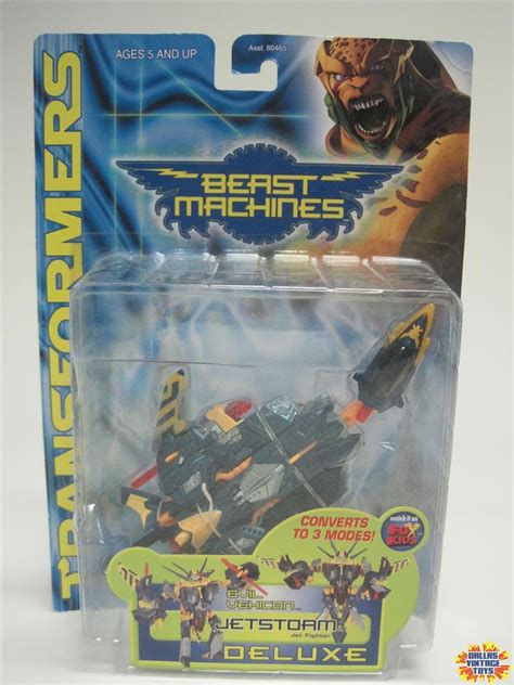 1999 Hasbro Transformers Beast Machines Jetstorm Deluxe (1A)