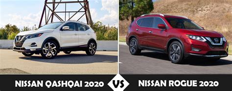 2020 Nissan Rogue vs Qashqai - Comparison | Myers Orléans Nissan