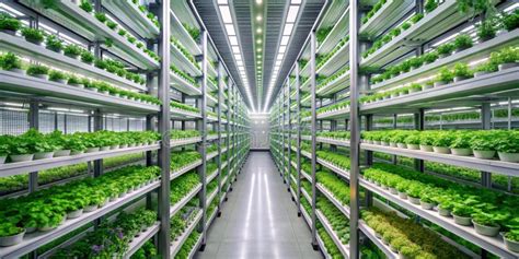 Vertical Farming The Future Of Agriculture Generative Ai Stock