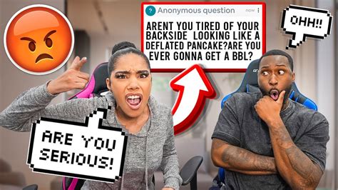 Making Up Fake Disrespectful Questions To Ask My Fiance Prank Ends Badly Youtube