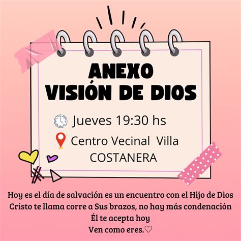 Anexo Iglesia Visi N De Dios