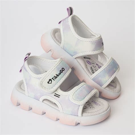 Сандали TikkaGo цвет белый 7Y35_2467_white-lilac купить по цене 2239 ...